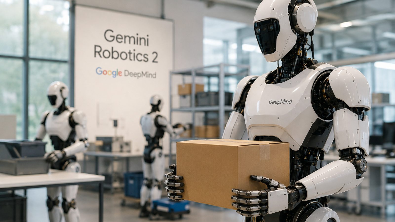 【最新】Gemini Robotics 2登場 ヒューマノイド全身制御が可能に
